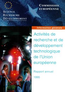 Activités de recherche et de développement technologique de l Union européenne