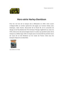 Hors-série Harley-Davidson
