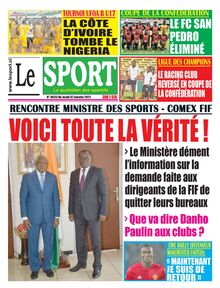 Le Sport - 07/01/2021