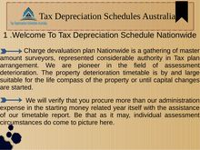 Property Depreciation Reports