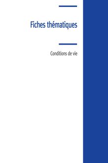 Fiches thématiques - Conditions de vie - France, portrait social - Édition 2010