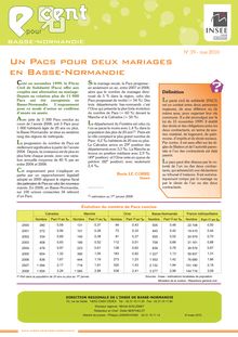 Un pacs pour deux mariages en Basse-Normandie  