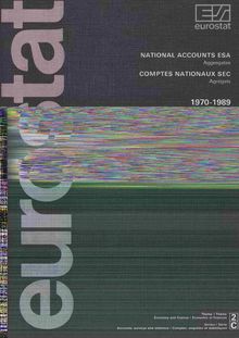 National accounts ESA. Aggregates 1970-1989