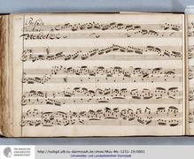 Partition complète,  en C major, C major, Handel, George Frideric