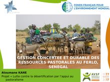 3b. Fiche "Gestion concertée et durable des ressources pastorales au Ferlo, Sénégal"