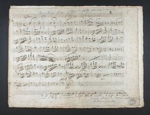 Partition violons I, viole de gambe Concerto, D minor, Donizetti, Gaetano
