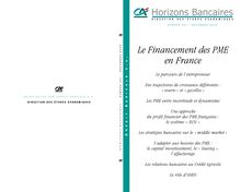 Le Financement des PME en France