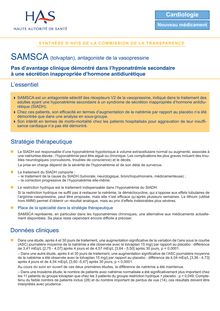 SAMSCA - Synthèse d avis SAMSCA - CT-7798