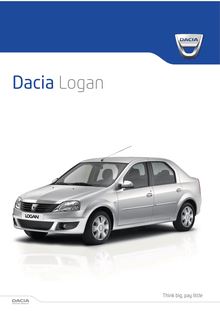 Catalogue de la Dacia Logan Berline