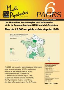 Les Nouvelles Technologies de l Information et de la Communication (NTIC) en Midi-Pyrénées.