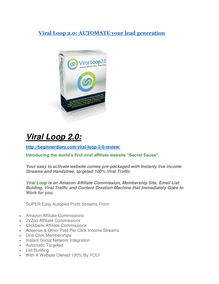 Viral Loop 2.0 review demo-- Viral Loop 2.0 FREE bonus