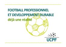 Charte développement durable Ligue 1