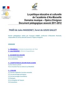 La politique éducative et culturelle de l académie d Aix-Marseille ...