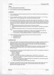 Systèmes programmables industriels 2005 Ingénierie et Management de Process Université de Technologie de Belfort Montbéliard