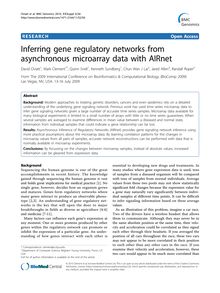 Inferring gene regulatory networks from asynchronous microarray data with AIRnet