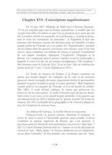 Chapitre XVI : Conscriptions  napoléoniennes