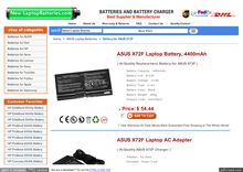 Asus X72F Notebook Battery