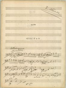 Partition de viole de gambe, Sextet, Op.24, Sextet for 2 Violins, Clarinet, Viola, and 2 Cellos, Op.24