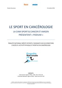 Dossier de presse - Cami et Sport