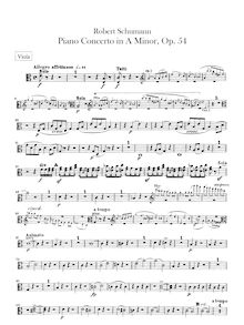 Partition altos, Concert für das Pianoforte mit Begleitung des Orchesters, Op. 54