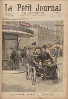 LE PETIT JOURNAL SUPPLEMENT ILLUSTRE  N° 466 du 22 octobre 1899