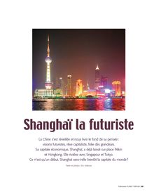 Shanghaï la futuriste