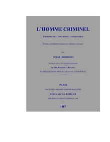 L'HOMME CRIMINEL