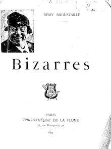 Bizarres / Rémy Broustaille