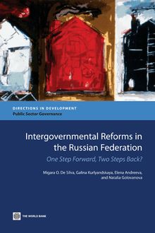 Intergovernmental Reforms in the Russian Federation