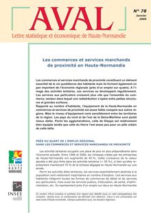 Les commerces et services marchands de proximité en Haute-Normandie