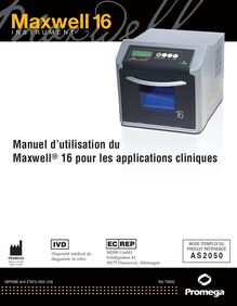 Manuel d utilisation du Maxwell 16 pour les applications cliniques