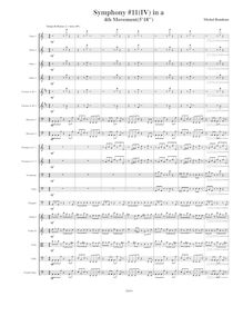 Partition I, Tempo di Maxixe, Symphony No.11  Latin , A minor, Rondeau, Michel