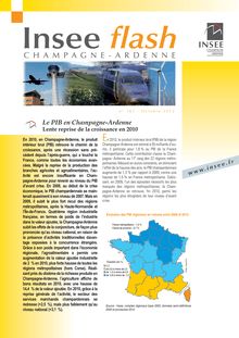 Le PIB en Champagne-Ardenne