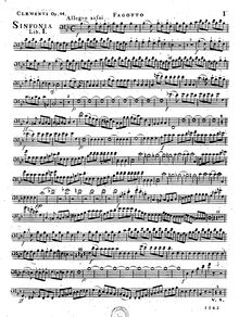 Partition basson, 2 Symphonies, Sinfonie à Grande Orchestre ; Sinfonies périodiques