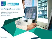 Les Français face au cancer - Sondage