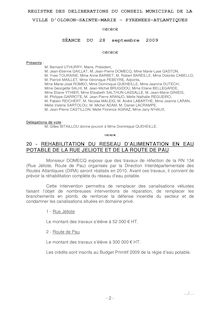 REGISTRE DES DELIBERATIONS DU CONSEIL MUNICIPAL DE LA VILLE D ...
