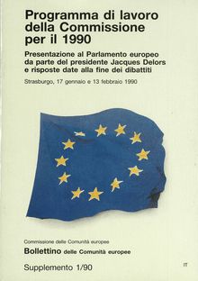 Programma di lavoro della Commissione per il 1990