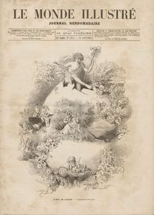 LE MONDE ILLUSTRE  N° 1255 du 16 avril 1881