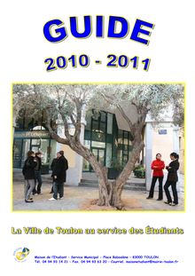 La Ville de Toulon au service des étudiants 2010-2011