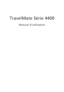 Notice Ordinateur portable Acer  TravelMate 4400