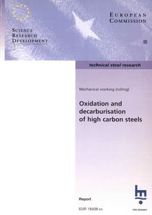 Oxidation and decarburisation of high carbon steels