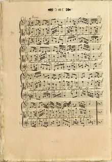 Partition , partie 2 Segment 2, Musicalischer Zeit=Vertreib welchen man sich bey vergönten Stunden, auf dem beliebten Clavier, durch Singen und Spielen auserlesener Oden, vergnüglich machen kan