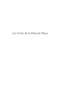 Les Folles de la Plaza de Mayo