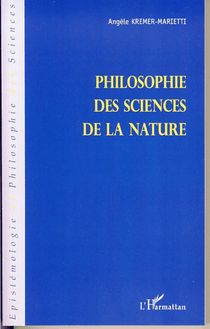 Philosophie des sciences de la nature