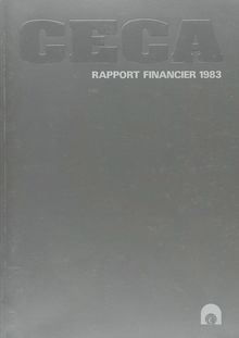 Rapport financier 1984