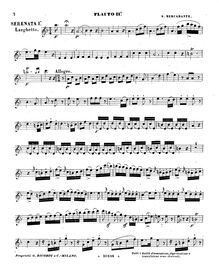 Partition flûte 2, 3 sérénades pour 3 flûtes, F major; G major; C major