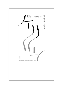Partition Efemere No.1 - partition complète, Efemere, Calderan, Elia Alessandro