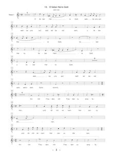 Partition ténor 1 , partie [G2 clef], Geistliche Chor-Music, Op.11 par Heinrich Schütz