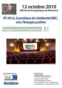 Dossier des partenaires - Efficience Energetique du Batiment
