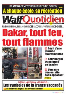 Walf  Quotidien n°8662 - du mardi 09 février 2021